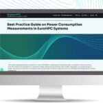 Monitor with the European HPC application support portal website.