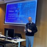 Speaker presenting the EPICURE workshop Demystifying Quantum Computing during Scynergy 2026.