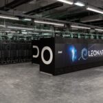The Leonardo supercomputer at CINECA, where EPICURE-supported work explored GPU utilisation improvements for scientific simulations.
